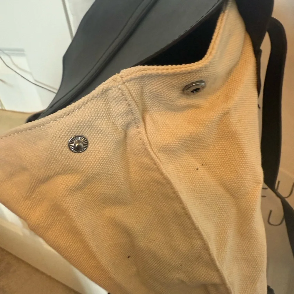 NWOT - Deux Lux Black and Cream Minimalist Backpack